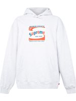 Supreme hoodie Shine à logo imprimé - Gris - thumbnail