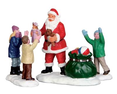 Its Santa set of 3 - Lemax