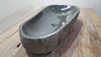 Rivierstenen waskom RXXL2503813, 83x41x15 cm