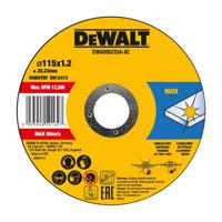 DEWALT DWA8062SIA-AE Doorslijpschijf 115 mm 1 stuk(s) Metaal, RVS, IJzer