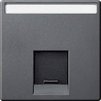 Merten MEG4573-0414 Afdekking System M Antraciet 1 stuk(s)