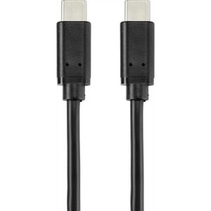 Renkforce USB-kabel USB 2.0 USB-C stekker 1.00 m Zwart Met anti-microbacterieel oppervlak RF-4716840