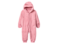 lupilu Baby teddyfleece onesie (Lichtroze, 74/80)