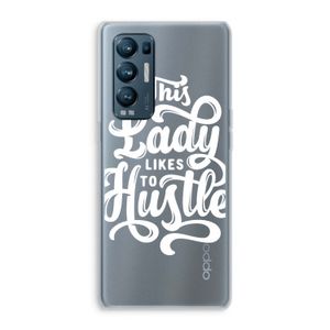 Hustle Lady: Oppo Find X3 Neo Transparant Hoesje