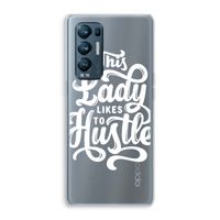 Hustle Lady: Oppo Find X3 Neo Transparant Hoesje