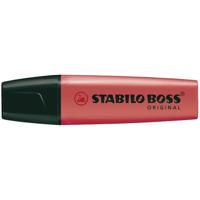 Stabilo Boss markeerstift rood