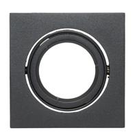 Hope Inbouwspot 50mm verstelbaar vierkant mat zwart - 5013203