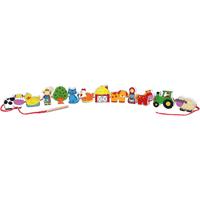 VIGA figuren aan een koord, 13 onderdelen, 1 set