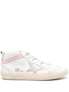 Golden Goose baskets mi-montantes Star en cuir - Blanc