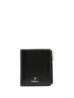 Furla small Camelia zipped leather wallet - Noir