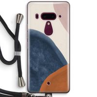 Geo #1: HTC U12+ Transparant Hoesje met koord