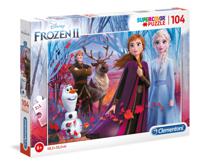 Clementoni legpuzzel Frozen 2 junior karton 104 stukjes