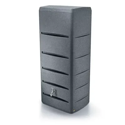 Regenton Tower Stone 260 liter graniet