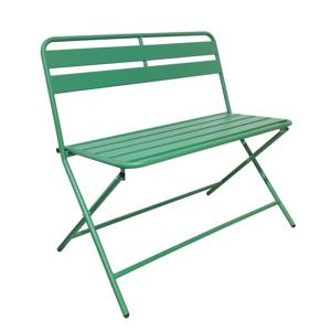 Inklapbare bistrobank Kos - groen - 81x90x48 cm