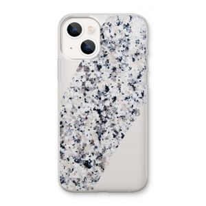 Gespikkelde marmer: iPhone 13 mini Transparant Hoesje
