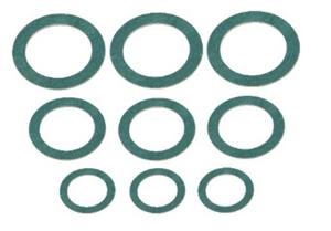 Kirchhoff Schroefafdichting, HD-vezel, 10 x 15 x 2/11 x 18 x 2/15 x 24 x 2 mm, voor 3/8" 1/2" 3/4" (3x3) - 98697240
