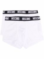 Moschino boxers à taille à logo - Blanc - thumbnail