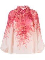 ZIMMERMANN blouse High Tide Billow - Rose - thumbnail