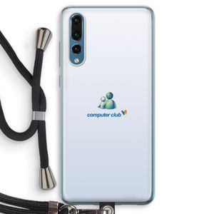 MSN: Huawei P20 Pro Transparant Hoesje met koord