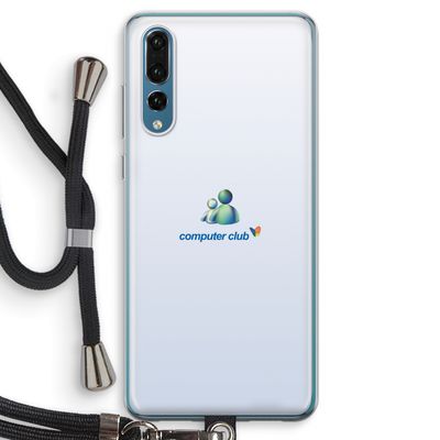 MSN: Huawei P20 Pro Transparant Hoesje met koord