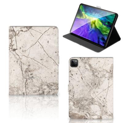 iPad Pro 11 2020/2021/2022 Leuk Tablet hoesje Marmer Beige iPad Pro 11 2020/2021/2022 Leuk Tablet hoesje Marmer Beige