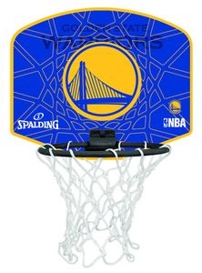 Spalding Basketbal Miniboard Golden State Warriors blauw/geel