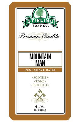 Stirling Soap Co. after shave balm Mountain Man 118ml