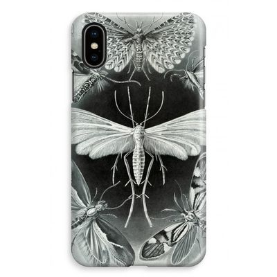 Haeckel Tineida: iPhone XS Max Volledig Geprint Hoesje