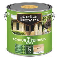 Cetabever Schuur en Tuinhuis Beits Transparant Zijdeglans - Blank - thumbnail