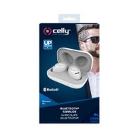 Celly Bh Twins Air Headset Draadloos In-ear Oproepen/muziek Bluetooth Wit - thumbnail