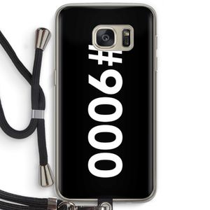 #9000: Samsung Galaxy S7 Transparant Hoesje met koord