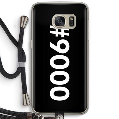 #9000: Samsung Galaxy S7 Transparant Hoesje met koord