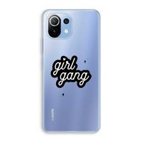 Girl Gang: Xiaomi Mi 11 Lite Transparant Hoesje
