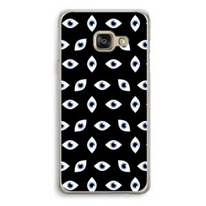 Eyes pattern: Samsung Galaxy A3 (2016) Transparant Hoesje
