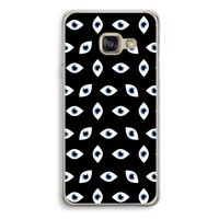 Eyes pattern: Samsung Galaxy A3 (2016) Transparant Hoesje