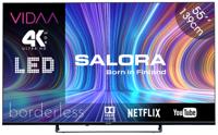 Salora 55UV210 tv 139,7 cm (55") 4K Ultra HD Smart TV Wifi Zwart 250 cd/m²