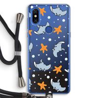 Manta: Xiaomi Mi Mix 3 Transparant Hoesje met koord