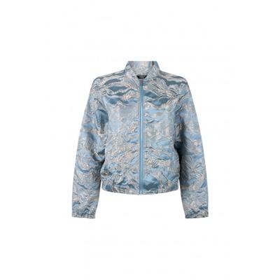 Jansen Amsterdam - Blauw | Dames | Jasje | Blauw | 44 | regular | Kamst mode