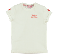 O'Chill Meisjes t-shirt - Elizabeth - Wit - thumbnail