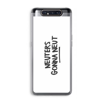 Neuters: Samsung Galaxy A80 Transparant Hoesje