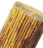 Bamboematten tuinscherm gespleten 2x5m - thumbnail