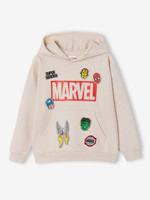 Sweater met capuchon jongen AVENGERS gemêleerd beige
