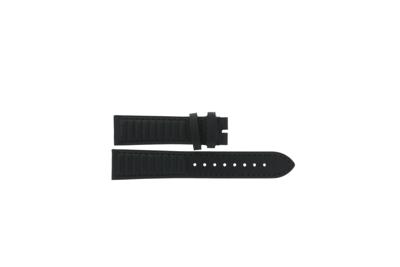 Horlogeband Zodiac ZO9602 / GRANDRALLY Leder Zwart 20mm