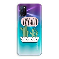 I love cacti: Oppo A72 Transparant Hoesje
