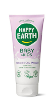 Happy Earth Baby & Kids Cream Oil Wash