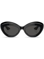 Oliver Peoples lunettes de soleil 1968c à monture papillon - Noir