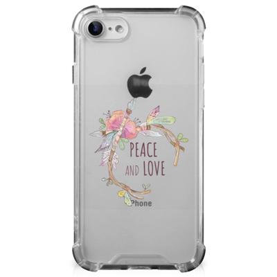 iPhone SE 2022/2020 | iPhone 8/7 Stevig | Bumper Hoesje | Boho Text iPhone SE 2022/2020 | iPhone 8/7 Stevig | Bumper Hoesje | Boho Text