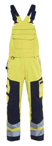 Blåkläder Multinorm bretelbroek 26081514 | High-Vis Geel/Marineblauw | Maat 54 - 7330509501542