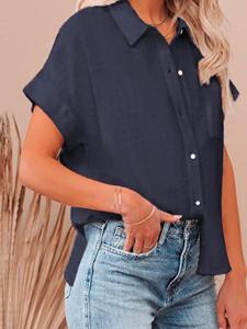 Casual Plain Blouse