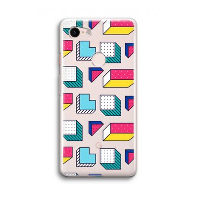 8-bit N°7: Google Pixel 3 Transparant Hoesje